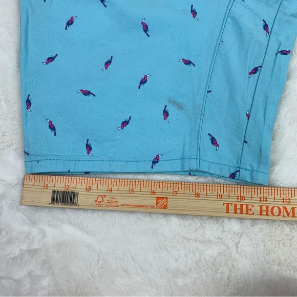 George Men’s Jogger Shorts Solid Light Blue with Birds Prints Size L (36-38) NWT - Picture 6 of 13